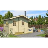 Male kuće Sauna kućica MODERNI PIHASAUNA 12 380 × 234 cm sa šindrom | shoptok.hr
