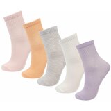 Defacto Girl 5 Piece Cotton Long Socks Cene