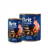 Brit Premium by Nature Pork with Trachea - vlažna hrana za odrasle pse sa svinjetinom i svinjskim dušnikom (400g, 800g) 800g | Eponuda.com