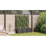  Vrtna saksija 3 pcs Crna 120 x 40 x 142 cm Plastika | Eponuda.ba