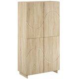  Visoka komoda Hrast sonoma 79x41x151 cm Konstruirano drvo - Hrast sonoma Cijene