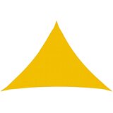  Jedrilica za sunčevu sjenu Žuta 7 x 5 x 5 m HDPE | shoptok.hr