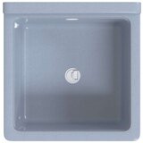 vidaXL Umivaonik za zidnu montažu sivi 40 x 40 x 24 cm od smole | shoptok.hr