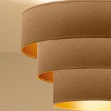 Brilagi plafonski luster luneta 1xE27/60W/230V prečnika 40 cm bež/zlatna | Eponuda.com