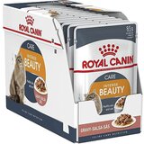 Royal Canin Intense Beauty Gravy - kesice za odrasle mačke za zdravu kožu i sjajnu dlaku (12×85g) Cene