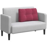  Jastuk za leđa Vinska crvena 80 x 24 x 50 cm Baršun | shoptok.hr