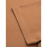 Ombre BASIC men's classic cotton T-shirt - brown | shoptok.hr