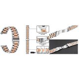 Chameleon Kovinski pašček 22 mm, Silver Rose Gold, za pametno uro Cene