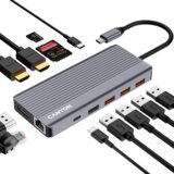 Canyon DS-16 13in1 4K USB-C Hub Sivi | shoptok.hr