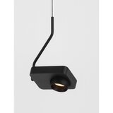 Nova Luce Crna LED viseća svjetiljka aluminijska sa savitljivom konstrukcijom/s mogućnosti zatamnjivanja Kedros – | shoptok.hr