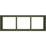 vidaXL Sadilnik Olive Green 120x40x40 cm Hladno valjano jeklo | Shoptok.si