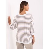 RELEVANCE Blouse-RV-BZ-A791.53-white-beige | Shoptok.si