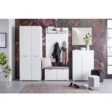 Premium Living Garderobni Panel Q-Bic, Bela | Shoptok.si