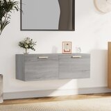  Zidni ormarić boja sivog hrasta100x36,5x35 cm konstruirano drvo | shoptok.hr