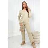 Kesi Set of sweaters Sweatshirt + Pants dark beige Cijene