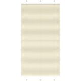  Plisirana zavjesa krem boje 105x200 cm Širina tkanine 104,4 cm Poliester | shoptok.hr