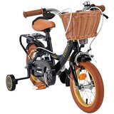 Volare dječji bicikl Ashley 12″ crne boje, s dvije ručne kočnice | shoptok.hr