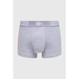 Lacoste Boksarice 3-pack moški, siva barva | Shoptok.si