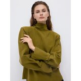 Reserved Bluza s mašnom - svjetlomaslinasto | shoptok.hr