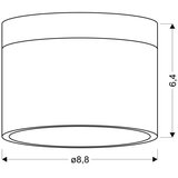 Candellux STROPNA LED-SVETILKA Tuba 4000 K | Shoptok.si