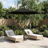  Vrtni suncobran 230 x 230 cm Poliester Pravokutni Crna | shoptok.hr