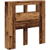  LED uzglavlje staro drvo 100x18,5x103,5 cm izrađeno drvo | shoptok.hr