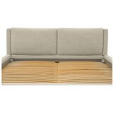 Scandic Bež tapecirani bračni krevet s prostorom za odlaganje s podnicom 180x200 cm Dreamer – | shoptok.hr