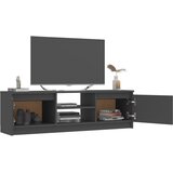 TV ormarić sivi 120 x 30 x 35,5 cm od konstruiranog drva | shoptok.hr