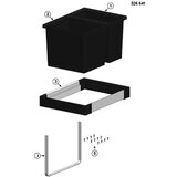 Blanco sistem za selektivno odlaganje otpada flexon ii low 60/2 | ePonuda.com