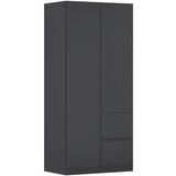 Rauch Möbel omara s klasičnimi vrati, siva | Shoptok.si