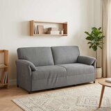 SOFA za 3 osobe Tamnosiva 198 x 83 x 95 cm Baršun | shoptok.hr