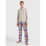 Tommy Hilfiger Blue-Beige Mens Checkered Pajamas - Men | shoptok.hr