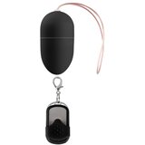 Shots Toys 10 Speed Remote Vibrating Egg Medium Black | shoptok.hr