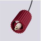 Nice Lamps Bordo rdeča viseča svetilka s steklenim senčilom ø 25 cm Orbital – | Shoptok.si