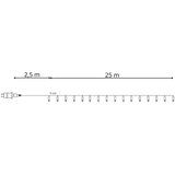  Božićne LED lampice s efektom treperenja 500 LED flash | shoptok.hr
