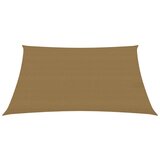  The Living Store Senčno jadro 160 g/m² taupe 3x3 m HDPE - Senčno Jadro, (21498468) | Shoptok.si
