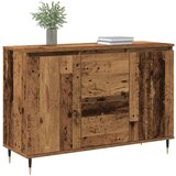  Komoda s vratima i ladicama staro drvo 101 5x35x70 cm | shoptok.hr