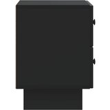  Noćni ormar Crna 43 x 34,5 x 47,5 cm Konstruirano drvo | shoptok.hr