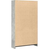 vidaXL Knjižna omara betonsko siva 80x24x143 cm inženirski les | Shoptok.si