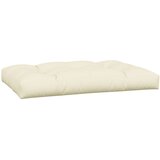  Jastuci za palete 2 kom krem od tkanine Krema 120 x 80 x 12 cm | shoptok.hr