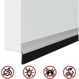  Samoljepljivi pečati za vrata 12 pcs Srebrno 100 cm | shoptok.hr