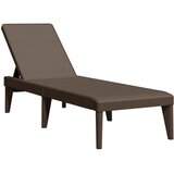  Ležaljka za sunčanje smeđa 186 x 60 x 29 cm PP | shoptok.hr
