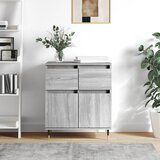 vidaXL Komoda sivog hrasta sonome 60x35x70 cm od konstruiranog drva Cijene