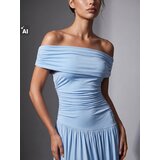 Sinsay Off-shoulder haljina s asimetričnim šavom | shoptok.hr