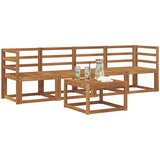  Set vanjskih sofa 5 pcs Prirodna | shoptok.hr