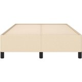  Okvir kreveta bez madraca krem 120x190 cm od tkanine | Eponuda.com