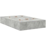  Postelja za shranjevanje Betonsko siva Inženirski les 120 x 190 cm, (22103228) | Shoptok.si