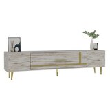 Hanah home tv polica Dekop1 ephesus marble gold