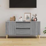 TV omarica siva sonoma 102x44,5x50 cm inženirski les, (20734102) | Shoptok.si