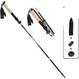 INF Ultralahka zložljiva sprehajalna palica - 5 delov 33-125 cm Black, (21297044) | Shoptok.si